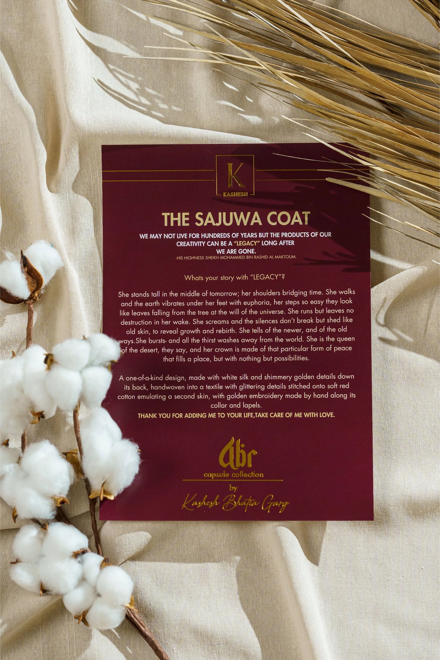 The Sajuwa Coat