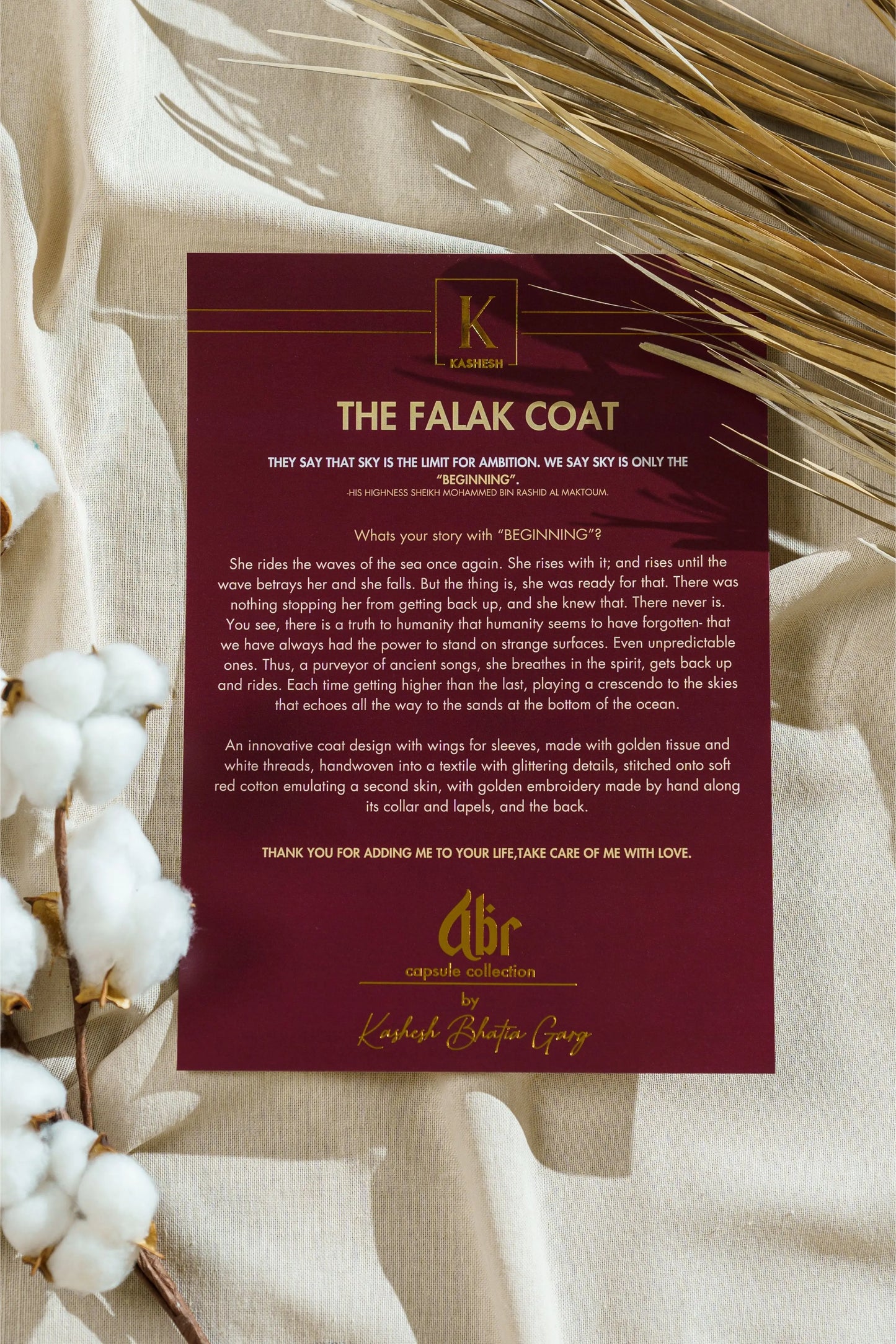 The Falak Coat
