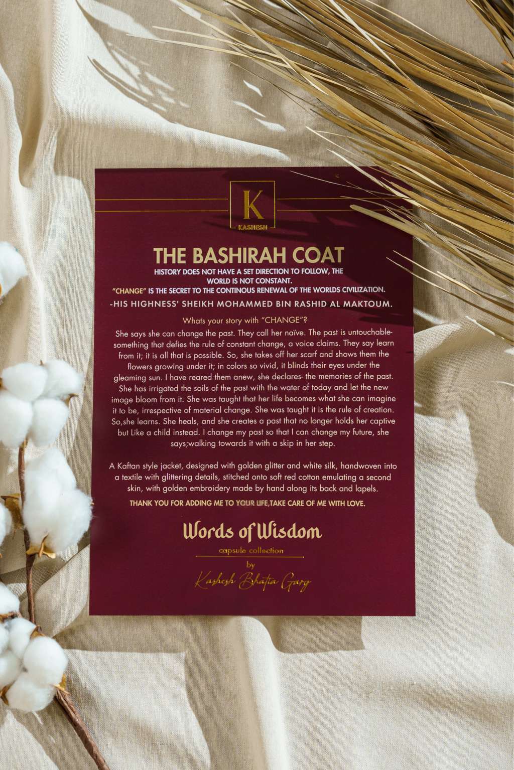 The Bashirah Coat