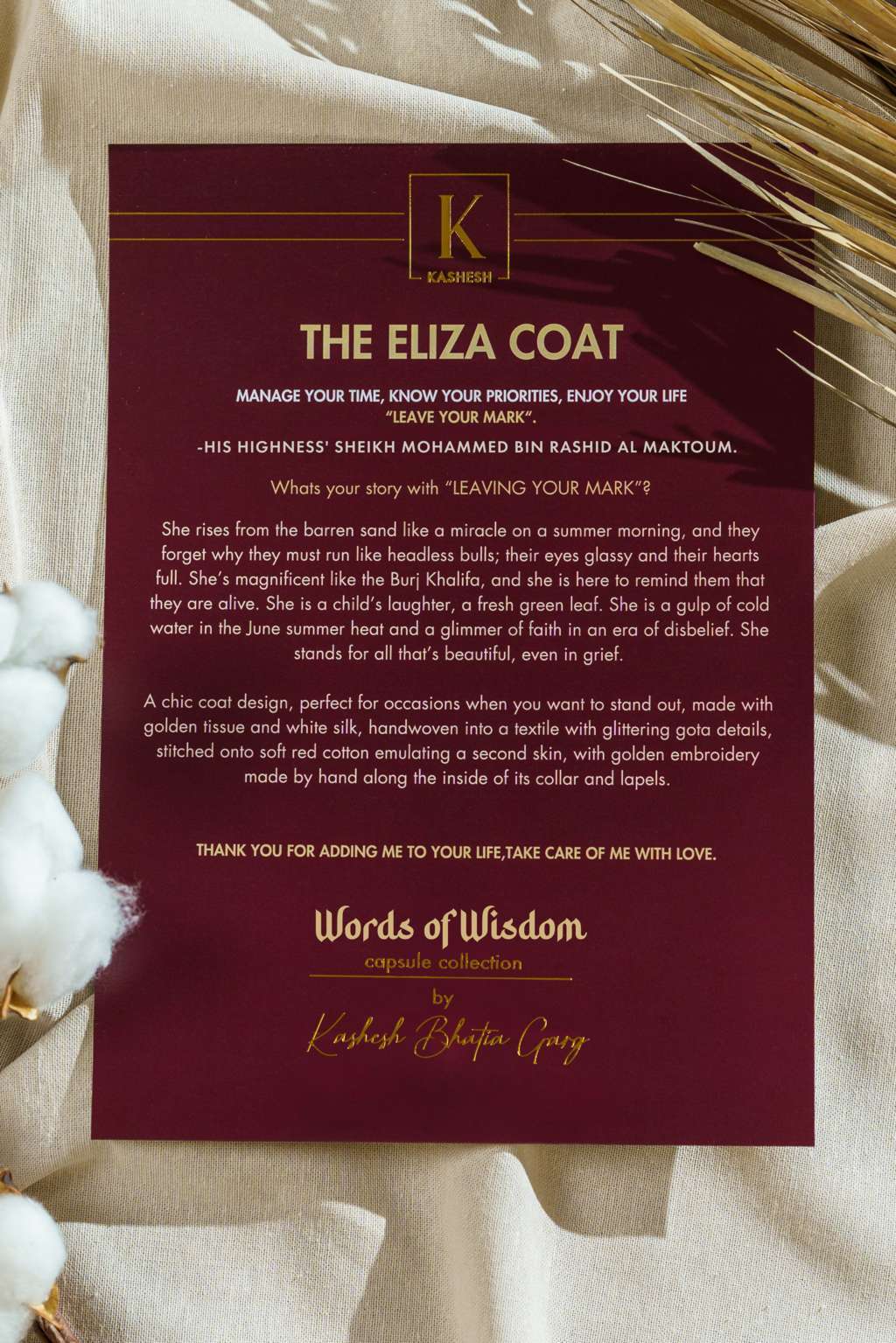 The Eliza Coat