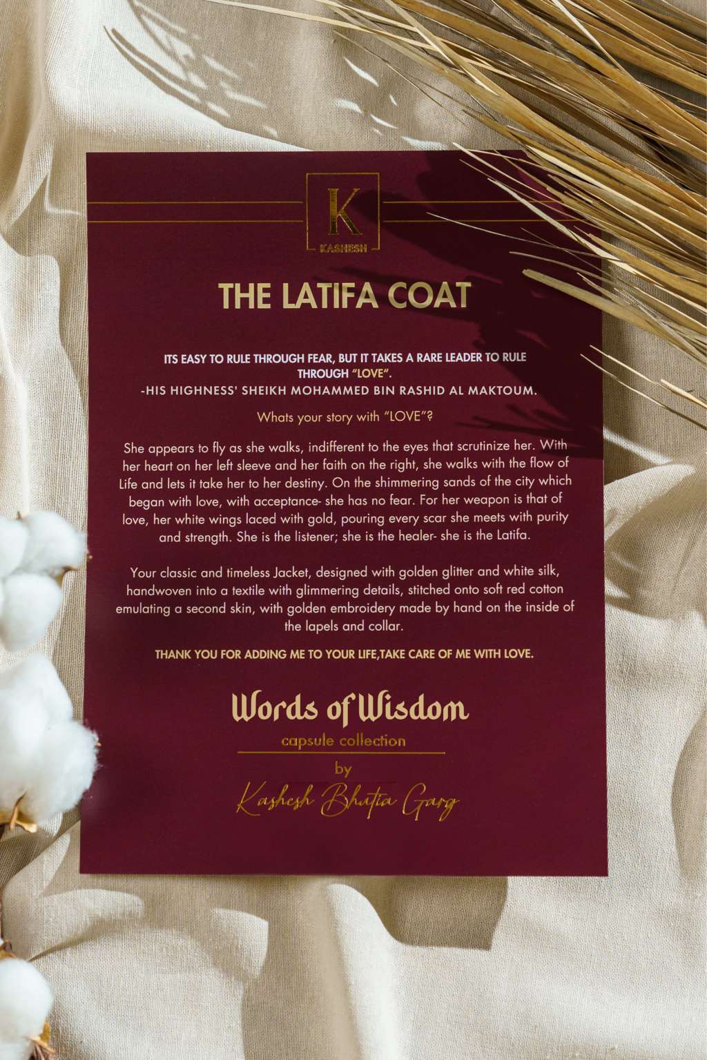 The Latifa Coat