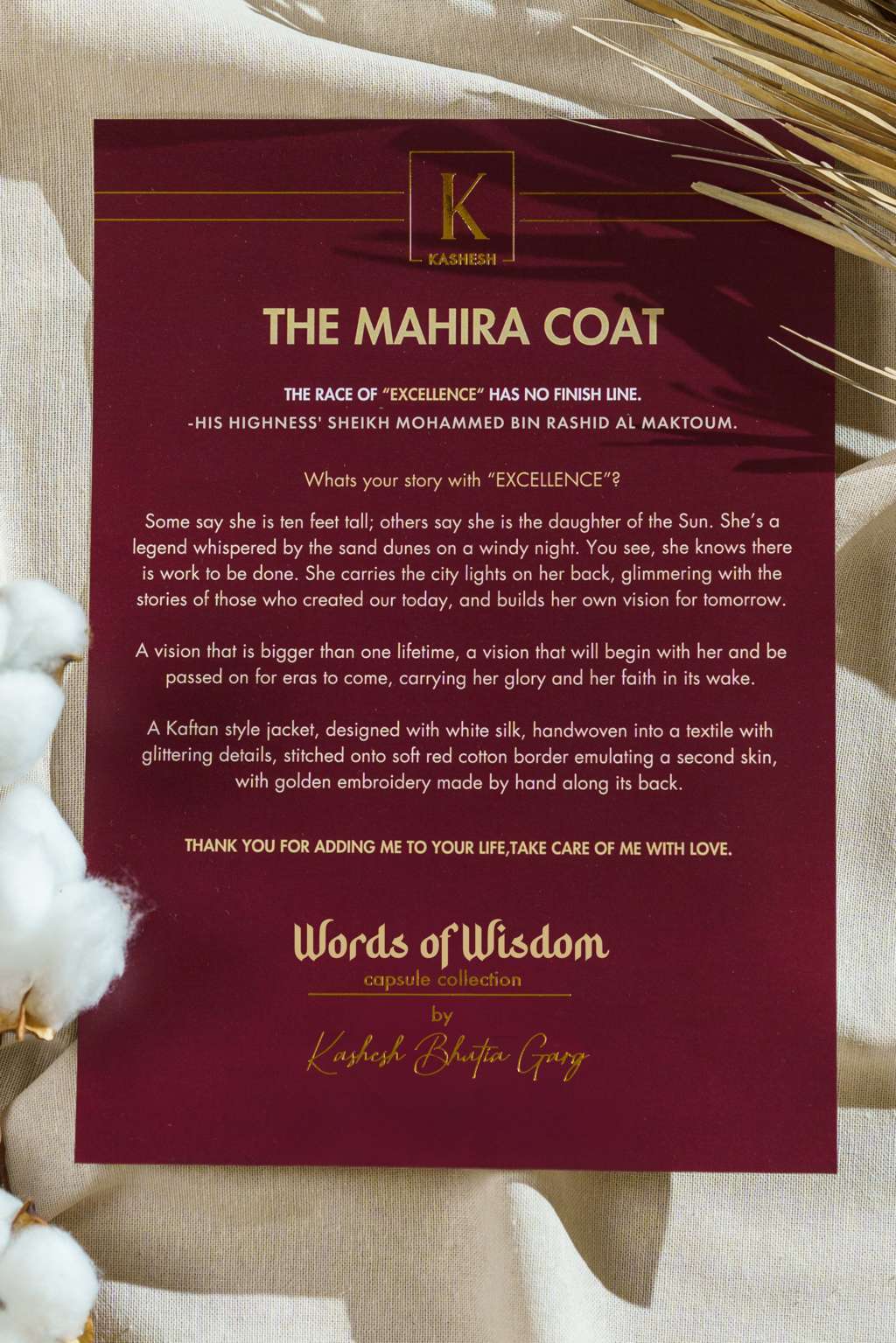 The Mahira Coat
