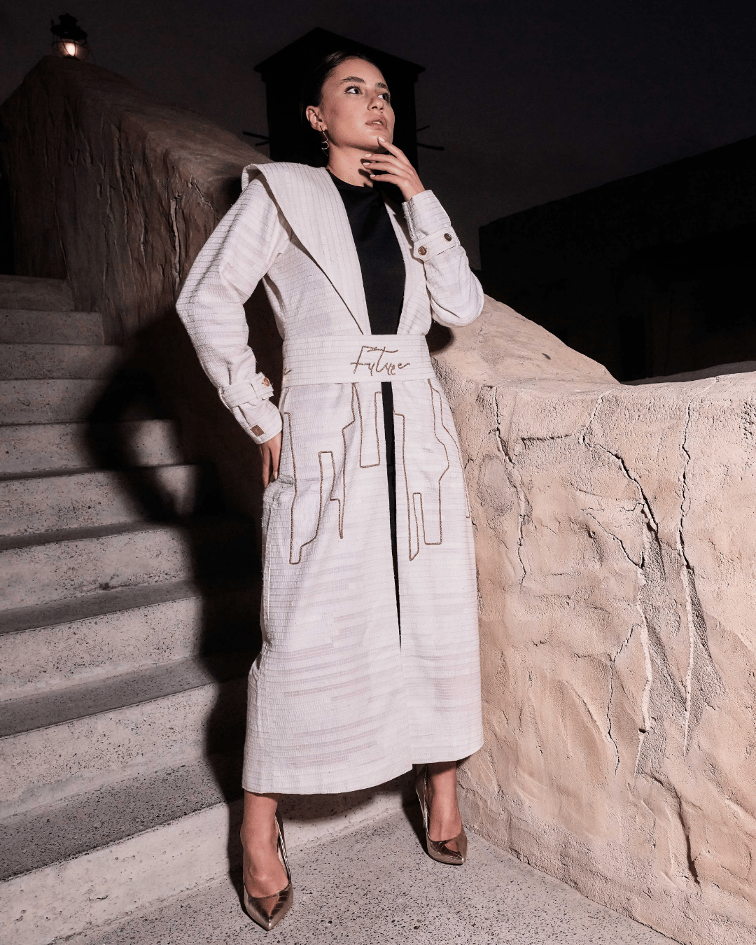 Iqra_Coat_Luxury_Women_Wear_Meaningful_Intentional_Sustainable_Fashion_Kashesh_Global_Dubai_Leadership