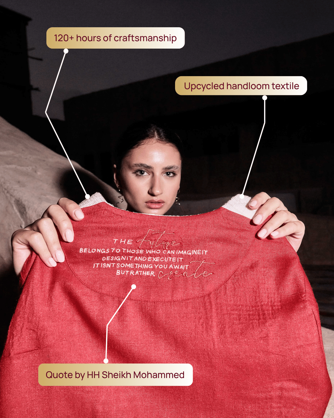 Iqra_Coat_Luxury_Women_Wear_Meaningful_Intentional_Sustainable_Fashion_Kashesh_Global_Dubai_Leadership