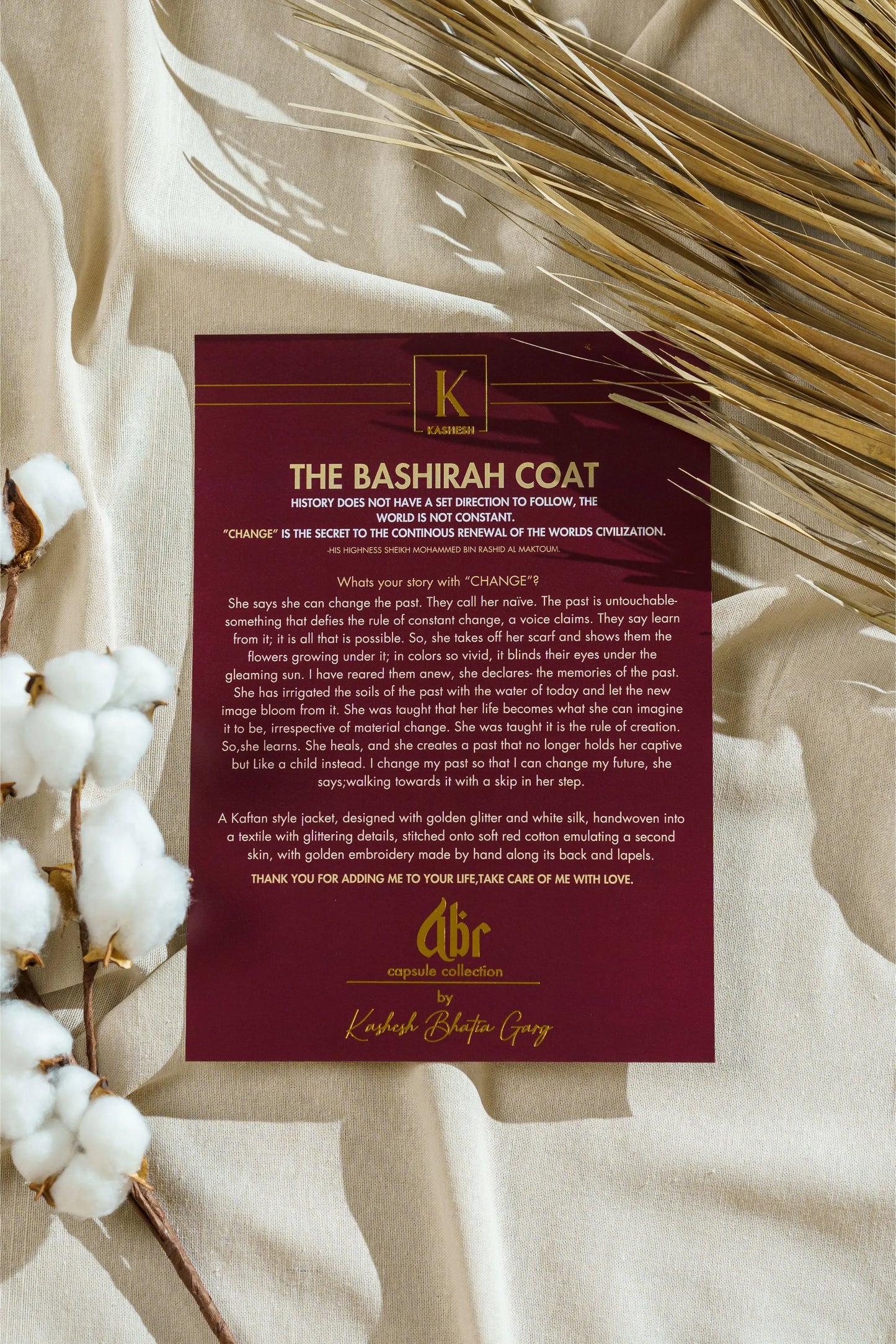 The Bashirah Coat