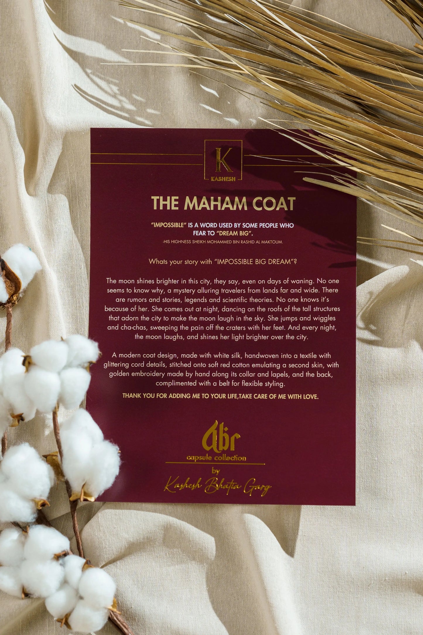 The Maham Coat