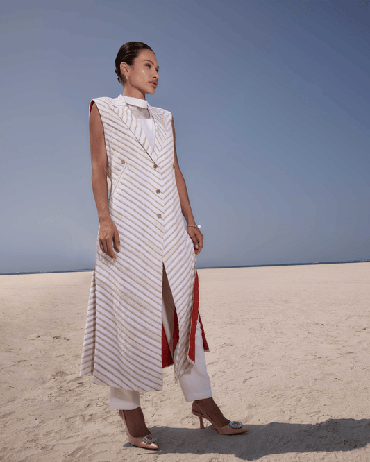 Uzma_Coat_Luxury_Women_Wear_Meaningful_Intentional_Sustainable_Fashion_Kashesh_Global_Dubai_Leadership