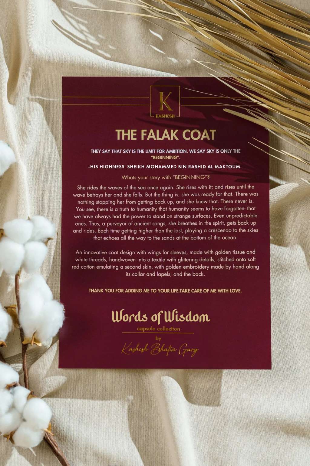 The Falak Coat