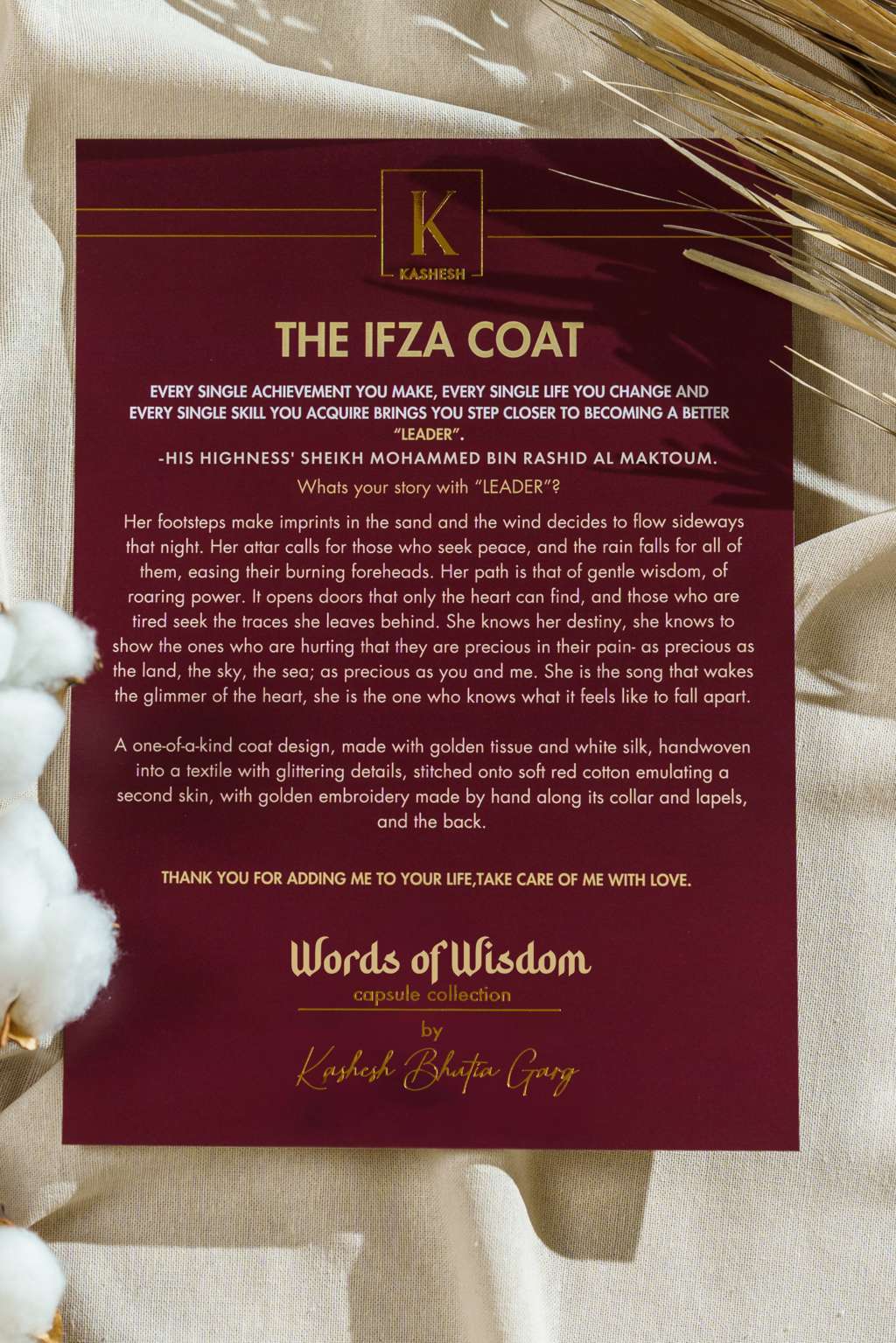 The Ifza Coat