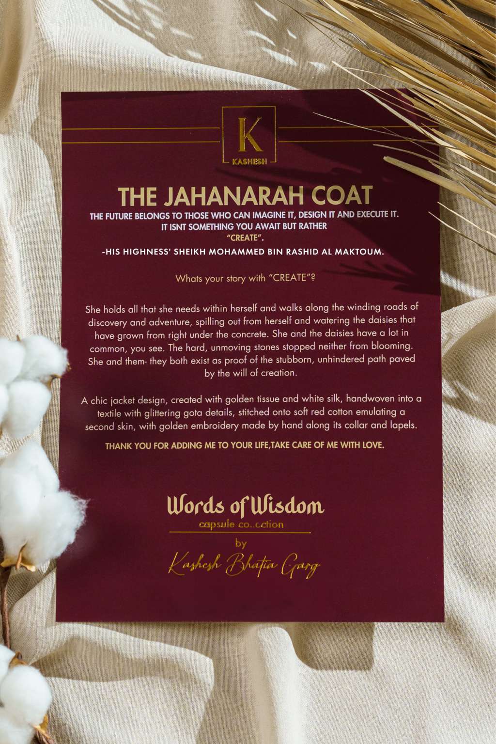 The Jahanarah Coat