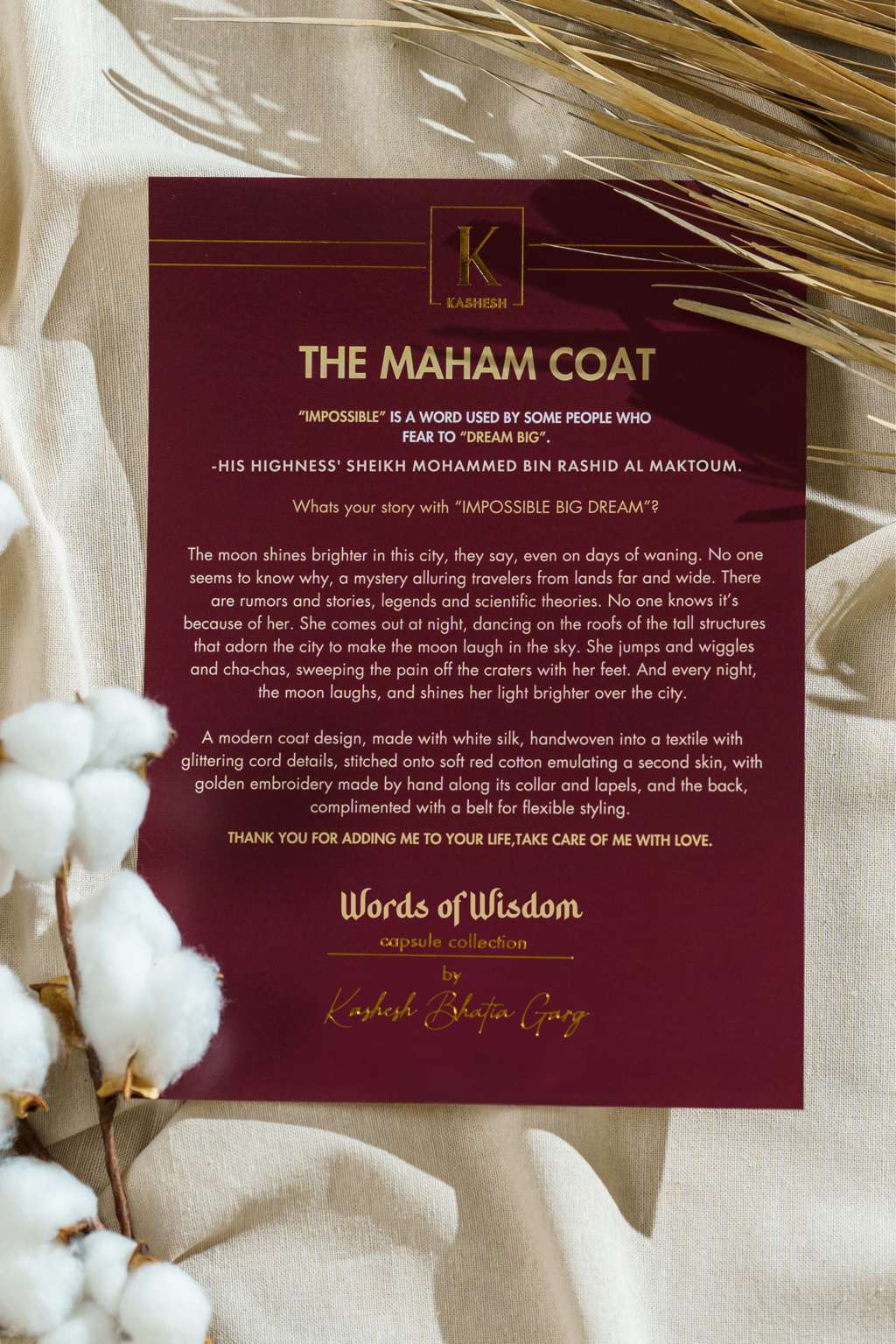 The Maham Coat