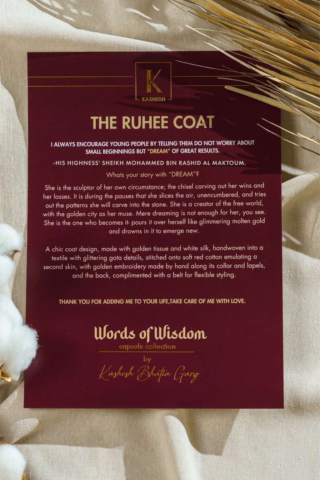 The Ruhee Coat