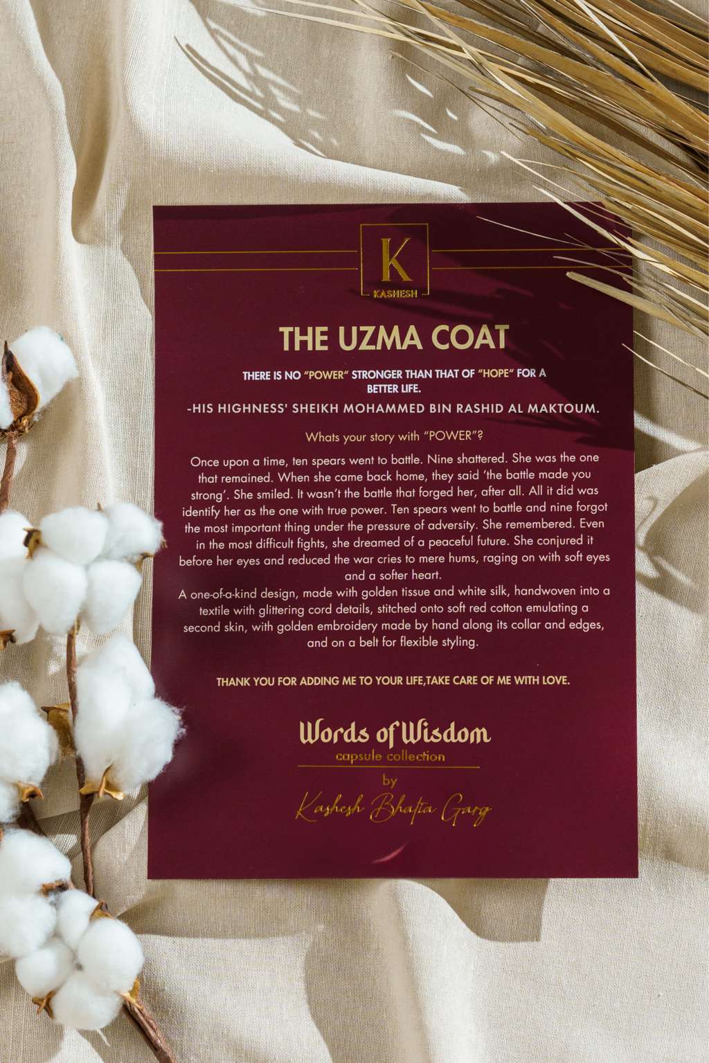 The Uzma Coat